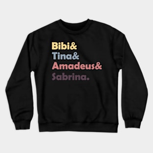 Bibi Tina Amadeus Sabrina Vintage Crewneck Sweatshirt